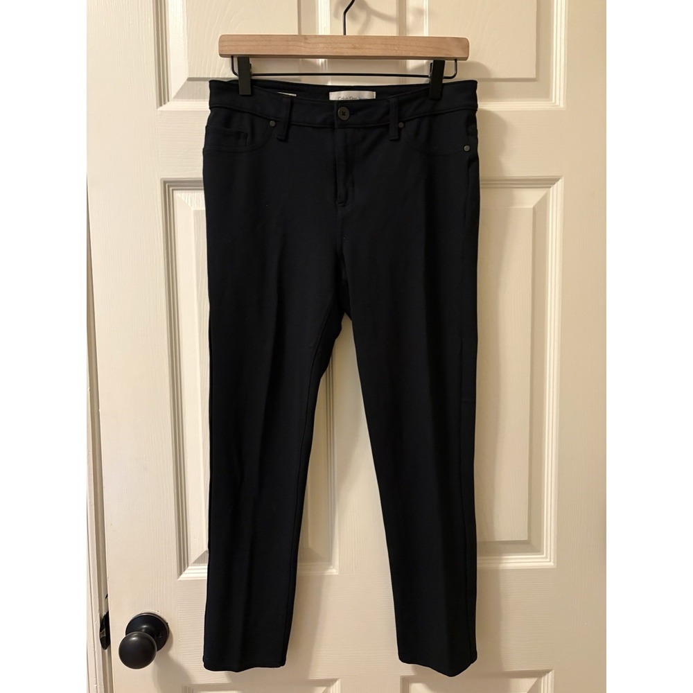 Calvin Klein Women's Jeans Legging  Size 10 Black RN#36543